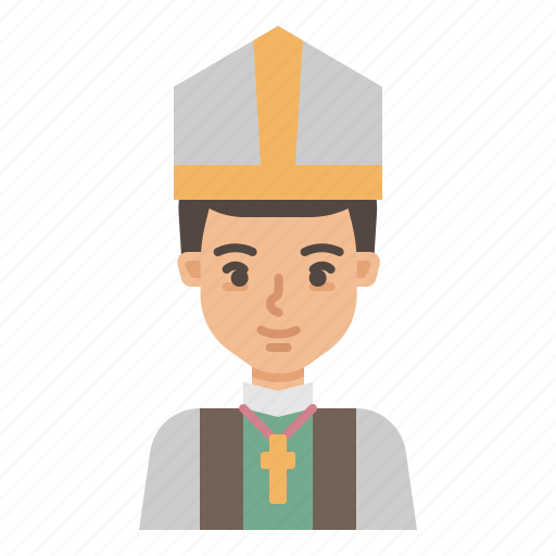 Christian, pope, papal, man, avatar icon - Download on Iconfinder