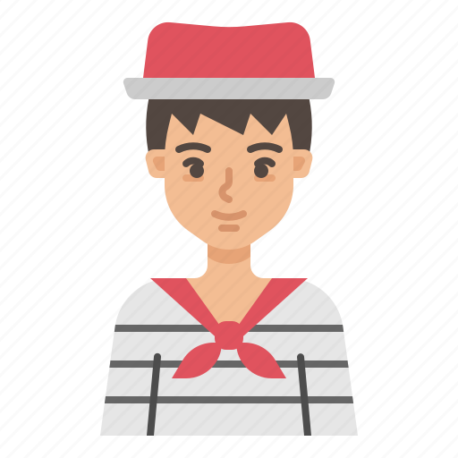 Gondolier, man, avatar, career, venice, italian, italy icon - Download on Iconfinder