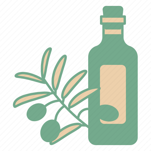 Olive, oil, bottle, leaves, italian, food icon - Download on Iconfinder