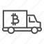 automobile, bitcoin, business, vehicle, truck, transport 