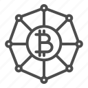 network, bitcoin, crypto, blockchain, coin, net