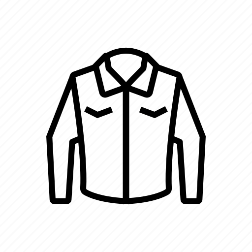Apparel, contour, jacket, linear, winter icon - Download on Iconfinder