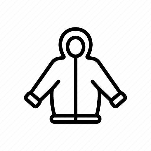 Clothes, contour, fashion, jacket, silhouette icon - Download on Iconfinder