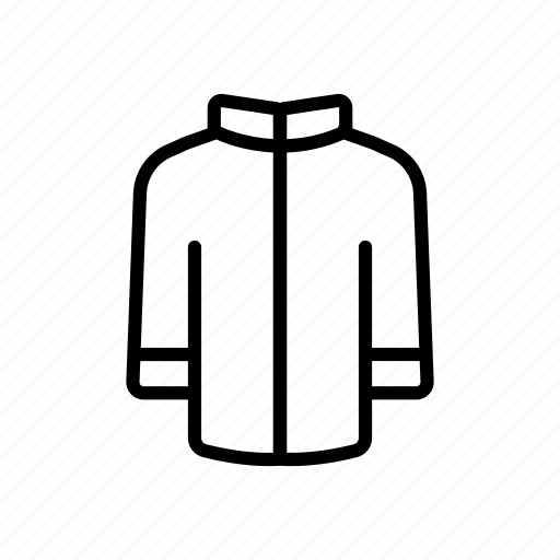 Contour, fashion, jacket, silhouette icon - Download on Iconfinder
