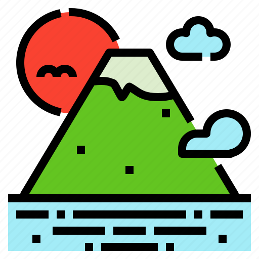 Fuji, hill, japan, landscape, mountain, travel icon - Download on Iconfinder