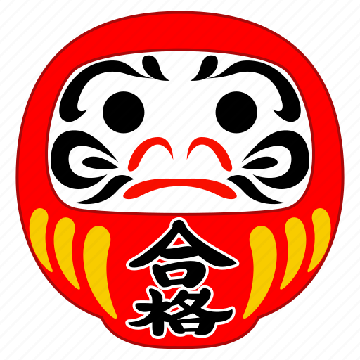 Asia, asian, culture, daruma, doll, japan, japanese icon - Download on Iconfinder