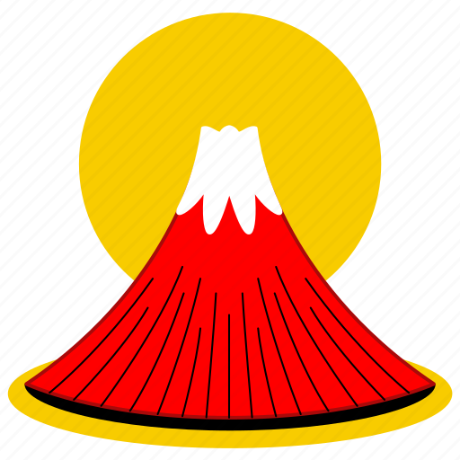 Asia, asian, culture, fuji, japan, japanese, mountain icon - Download on Iconfinder