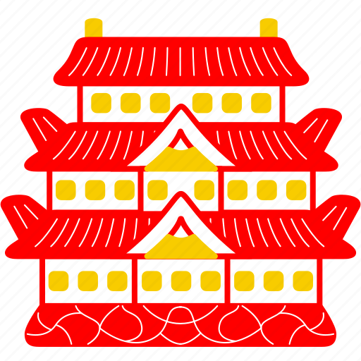 Asia, asian, castle, culture, japan, japanese, the imperial palace icon - Download on Iconfinder