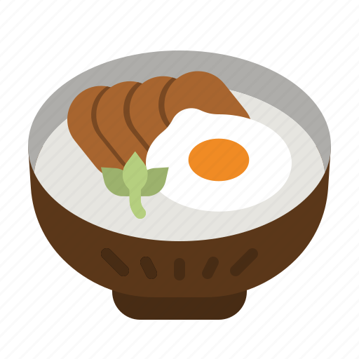 Donburi, food, japanese, japan, bowl icon - Download on Iconfinder