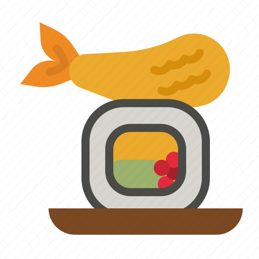 Ebi, furai, seafood, japan, food icon - Download on Iconfinder