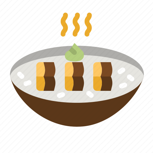 Unagi, chazuke, eel, rice, food icon - Download on Iconfinder