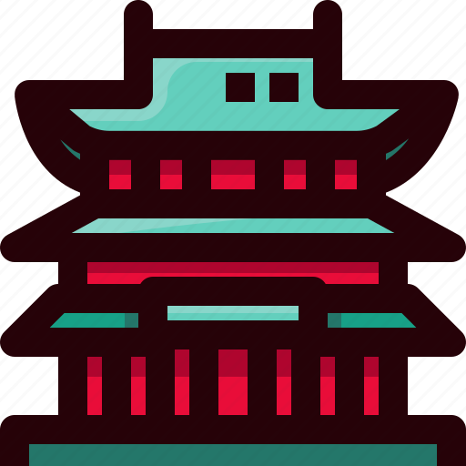Architecture, building, japan, japanese, landmark, temple, yakushiji icon - Download on Iconfinder