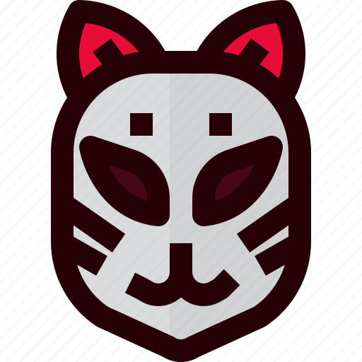 Costume, fox, japan, japanese, kitsune, mask, spirit icon - Download on Iconfinder