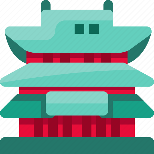 Architecture, building, japan, landmark, monument, temple, yakushiji icon - Download on Iconfinder