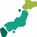 border, country, japan, land, map, national, world