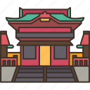 temple, religion, shrine, buddhism, oriental