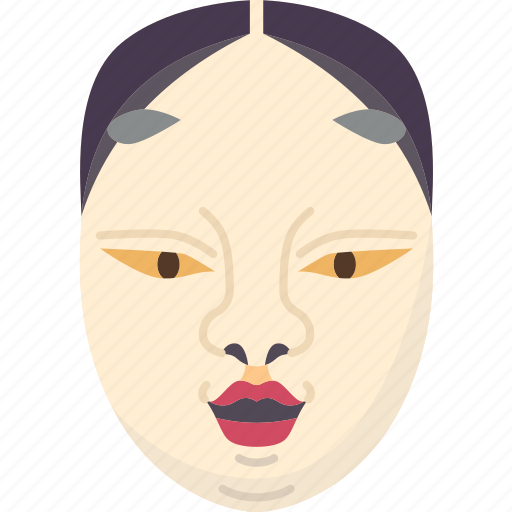 Mask, japanese, traditional, culture, performance icon - Download on Iconfinder