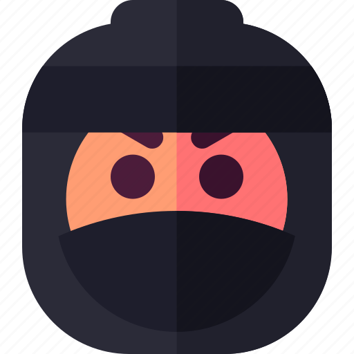 Character, ninja, avatar, emoji icon - Download on Iconfinder