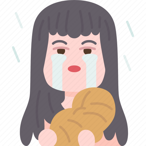 Ubume, childbirth, crying, woman, sorrow icon - Download on Iconfinder