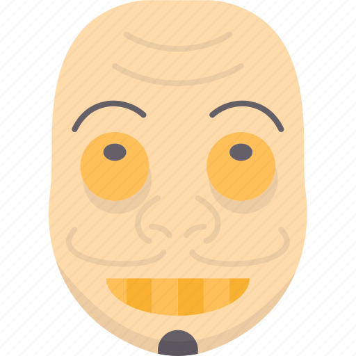 Mask, kyogen, comedy, japanese, theatre icon - Download on Iconfinder
