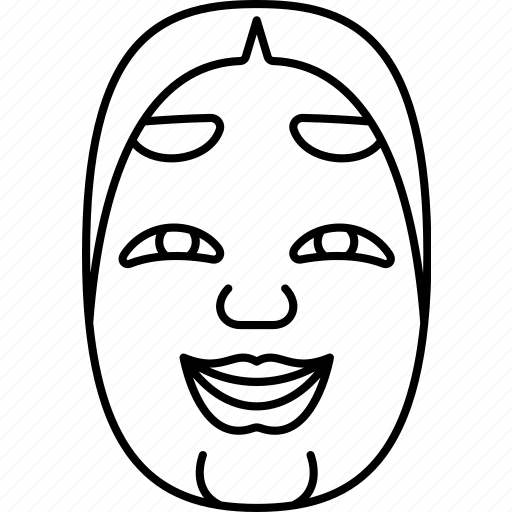 Mask, noh, face, actor, performance icon - Download on Iconfinder