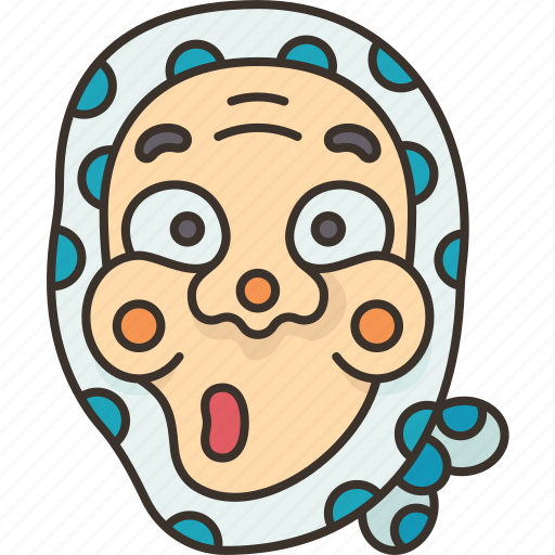 Mask, hyottoko, face, comical, japanese icon - Download on Iconfinder