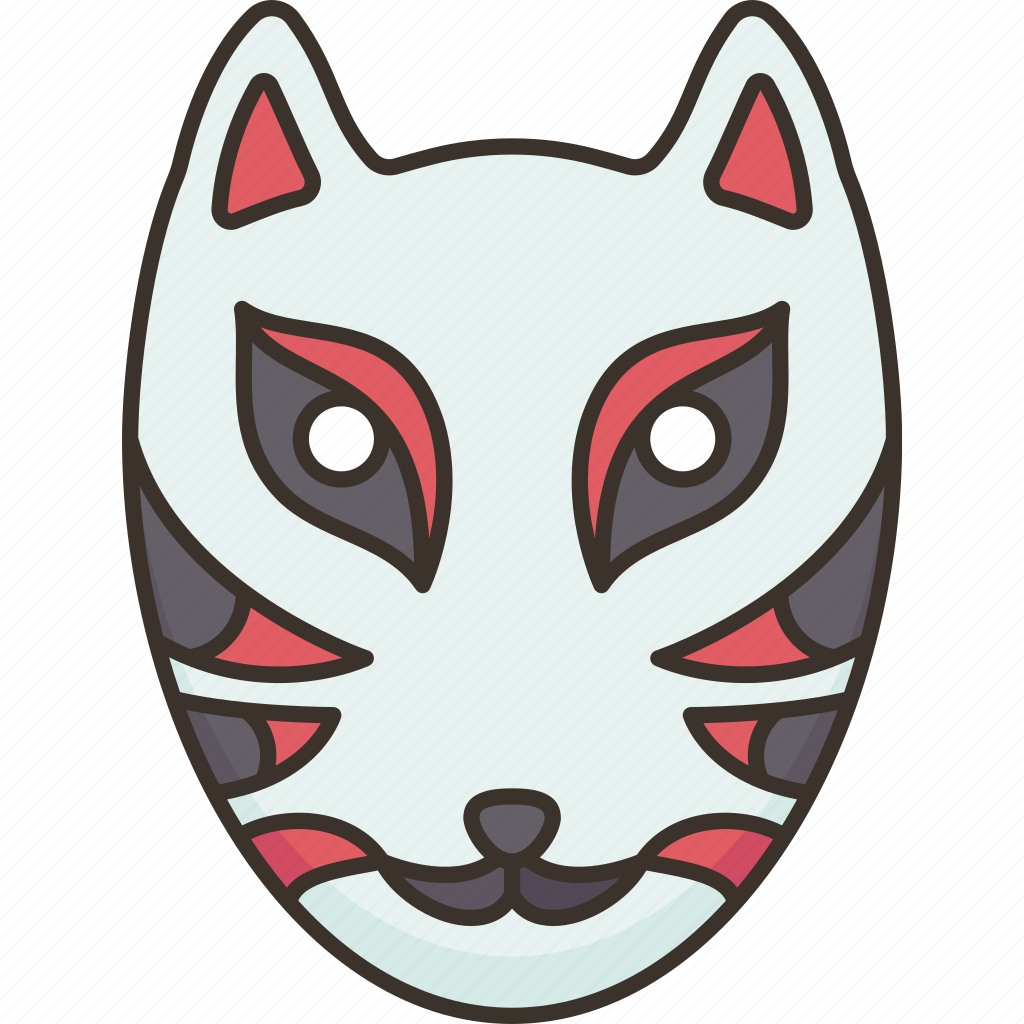 Mask, kitsune, fox, japanese, culture icon - Download on Iconfinder
