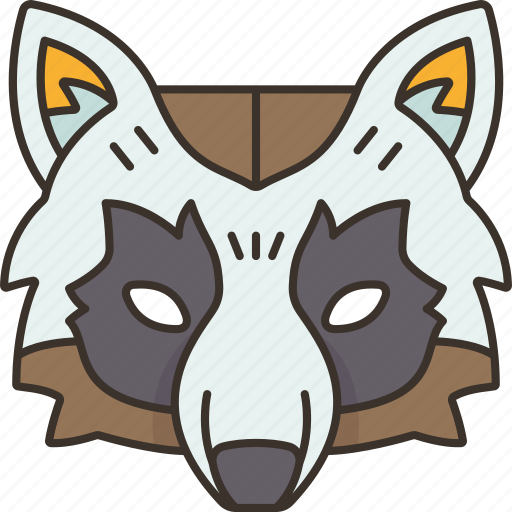 Mask, tanuki, raccoon, dog, folklore icon - Download on Iconfinder