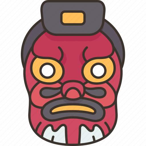 Mask, tengu, swordsmen, man, mythological icon - Download on Iconfinder