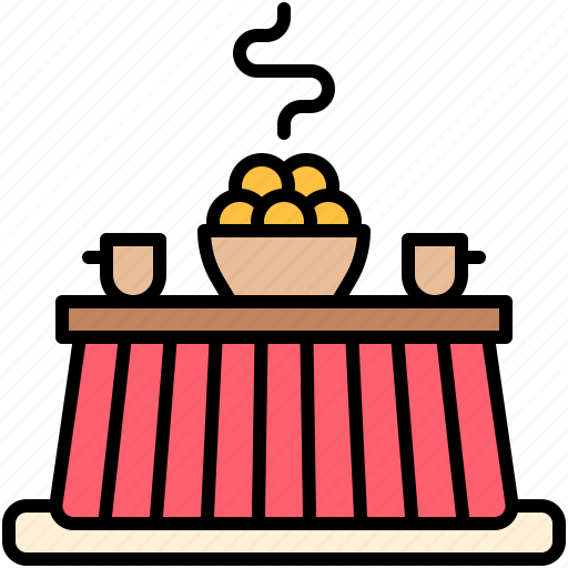 Japanese, nippon, japan, culture, new year, kotatsu, futon icon - Download on Iconfinder