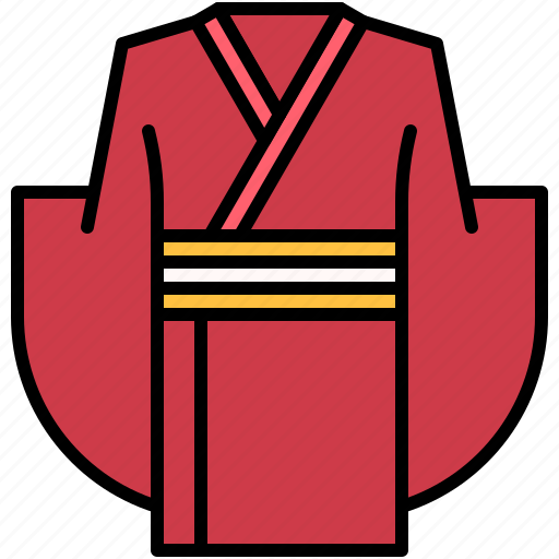 Japanese, nippon, japan, culture, new year, kimono, dress icon - Download on Iconfinder