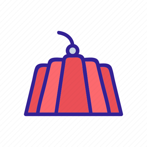 Cake, contour, dessert, drawing, jelly, sweet icon - Download on Iconfinder