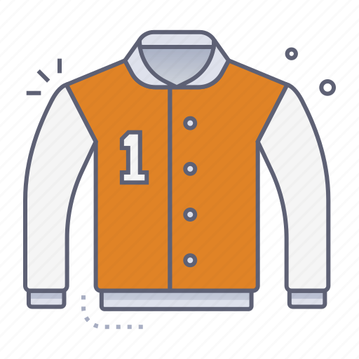 Jacket, uniform, team, clothes, club, baseball, sports icon - Download on Iconfinder