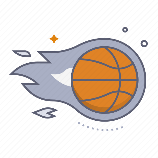 Shot, ball on fire, ball, fire, speed, basketball, hoop icon - Download on Iconfinder