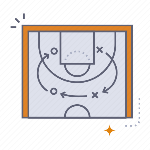 Strategy, planning, tactic, game strategy, plan, basketball, hoop icon - Download on Iconfinder