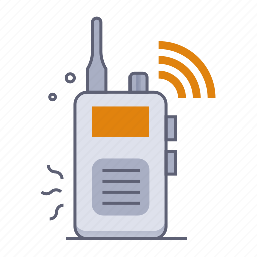 Talkie, walkie, radio, phone, transceiver, communication, technology icon - Download on Iconfinder
