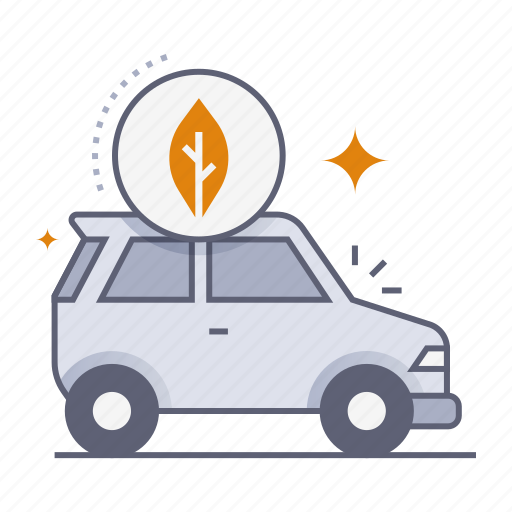 Eco car, car, electric, transportation, vehicle, ecology, eco icon - Download on Iconfinder