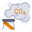 pollution, co2, factory, industry, chimney, ecology, eco, nature, green 