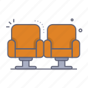 cinema seat, sofa, chair, seat, theater, movie cinema, movie time, film, entertainment