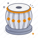 tabla, music, musical instrument, instrument, melody, sound, song, rhythm, musician