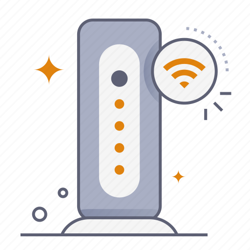 Modem, router, wifi, wireless, device, network, internet icon - Download on Iconfinder
