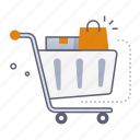 cart, trolley, shopping bag, buy, purchase, shopping, e-commerce, shop, marketing
