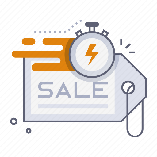 Flash sale, sale, discount, promotion, offer, shopping, e-commerce icon - Download on Iconfinder