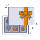chocolate, box, gift, present, sweet, valentine&#x27;s day, valentine, love, romantic