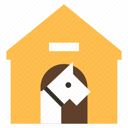 Dog, doghouse, guard icon - Download on Iconfinder