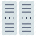rack, server, database