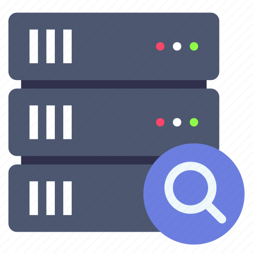Database, search, server icon - Download on Iconfinder