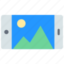 device, landscape, smartphone