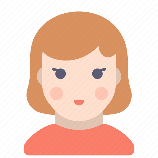 Girl, human, user, woman icon - Download on Iconfinder