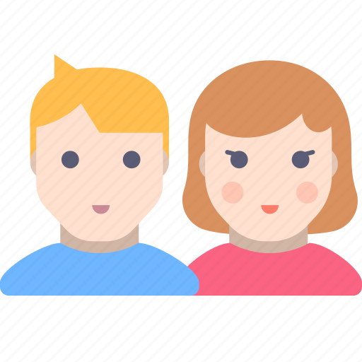 Couple, friends, man, woman icon - Download on Iconfinder